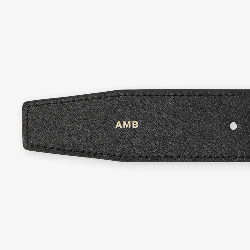 Burberry Engraved logo Leather Belt-2