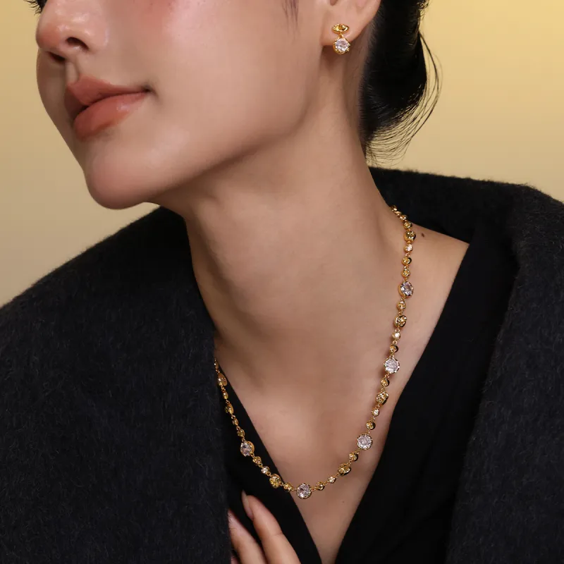 BOONEE ALUS Gold Plated Accessory Necklace Women's-2