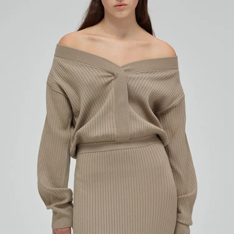 Self portrait Long Sleeved Dresses Women's Light Coffee-1