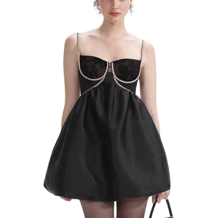 Self portrait Embellished Sleeveless Dress-1