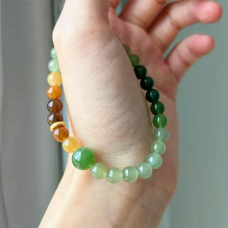 Mountains And Jade Seas Hetian Jade Bracelets Women's Sugar Jade-3