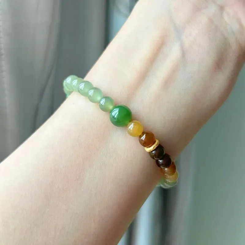 Mountains And Jade Seas Hetian Jade Bracelets Women's Sugar Jade-1