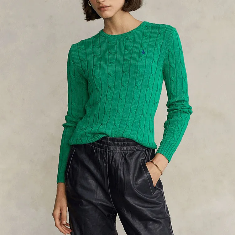 Polo Ralph Lauren Cable knit Cotton Sweatshirt-2