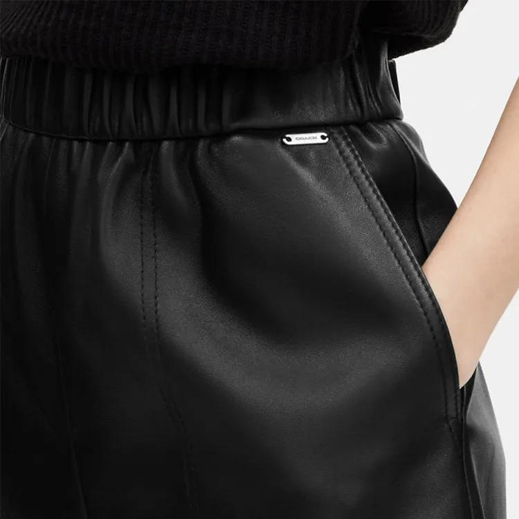 COACH SS23 Shorts Women's Black-3