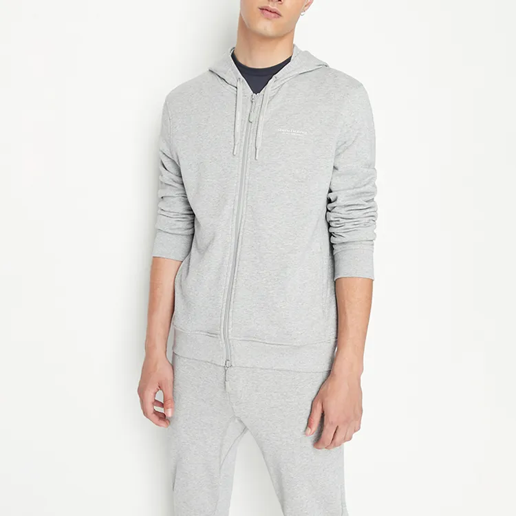 ARMANI EXCHANGE Logo print Cotton Hoodie-5