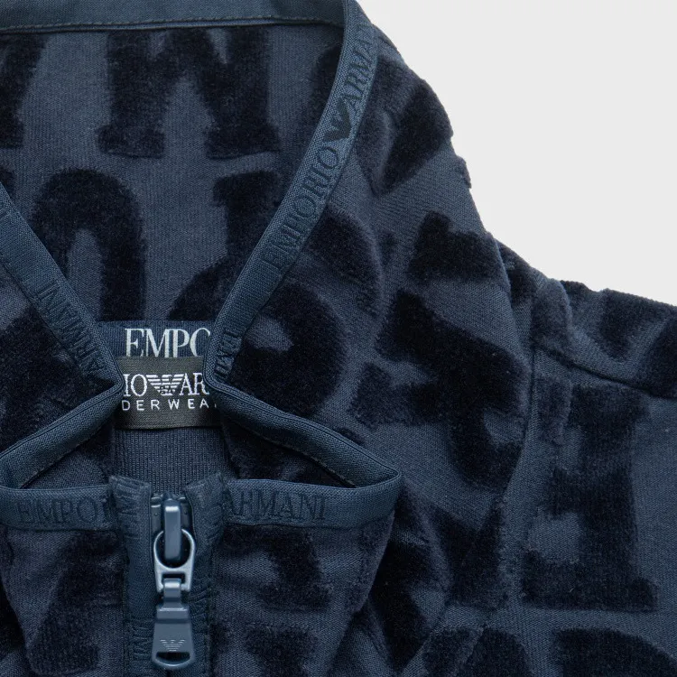 EMPORIO ARMANI FW23 Jackets Coats Men's Navy Blue-4