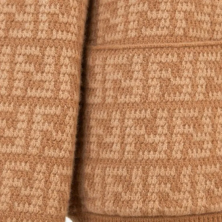 FENDI FW23 Knitwear Women's Brown-3