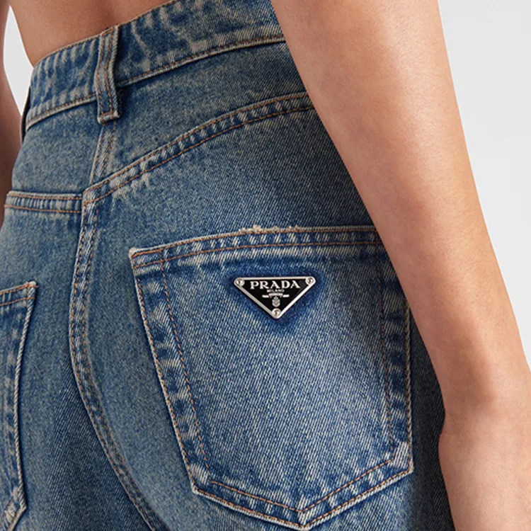 PRADA Jeans Women's Blue-4