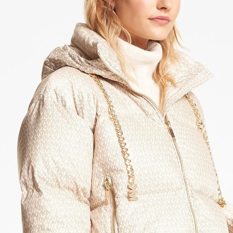 MICHAEL KORS Down Jacket Women's Beige-2