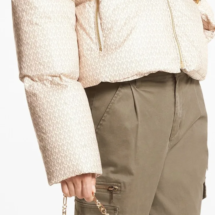 MICHAEL KORS Down Jacket Women's Beige-4