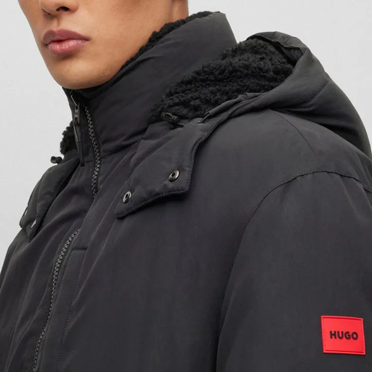 HUGO BOSS Puffer Jacket Men's Black-5