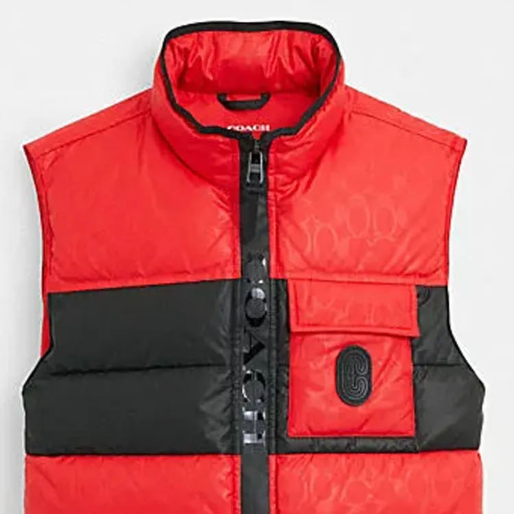 COACH FW23 Down Jacket Men's Red-2