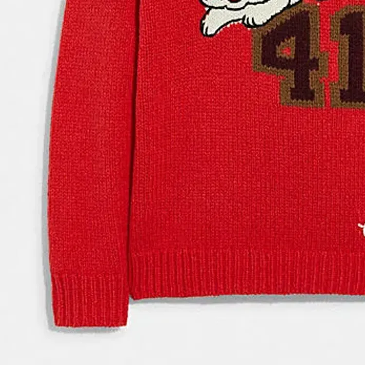 COACH x WHITE RABBIT Sweater Men's Red-5