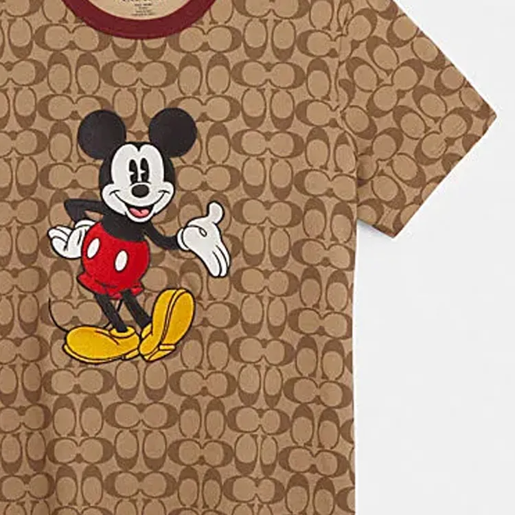 COACH x Disney FW23 T-Shirt Women's Khaki-4