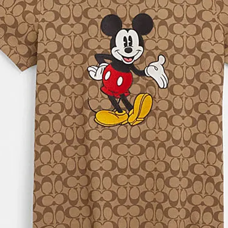 COACH x Disney FW23 T-Shirt Women's Khaki-5