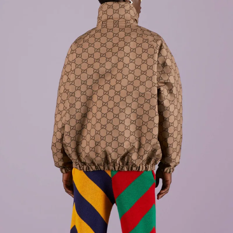 GUCCI Gg Supreme Reversible Jacket-7