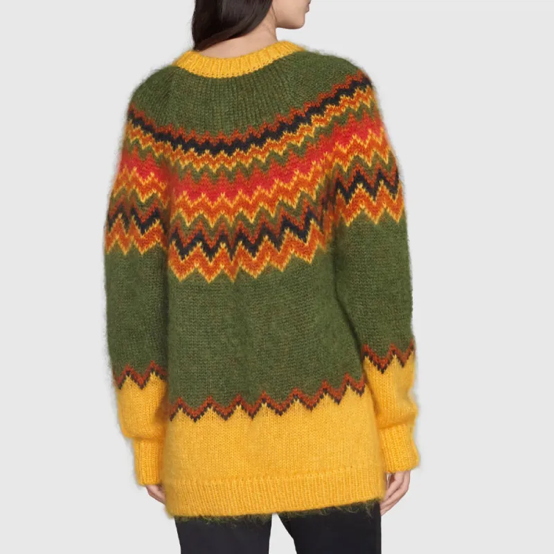 GUCCI X The North Face Sweater Yellow/Green-4