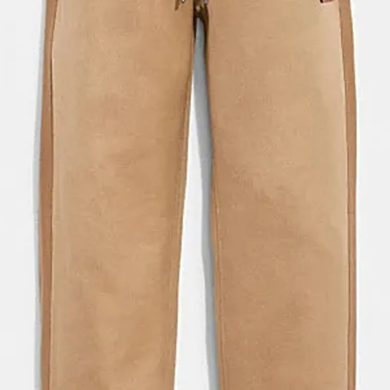 COACH Casual Pants Men Khaki-3