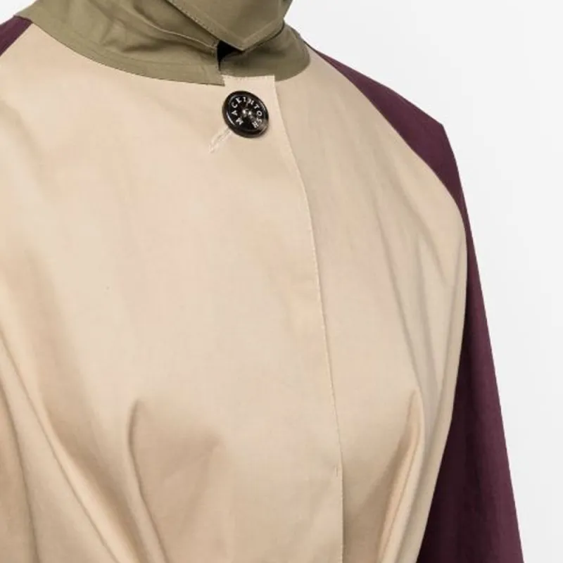 Mackintosh Knightwoods Colour block Trench Coat-5