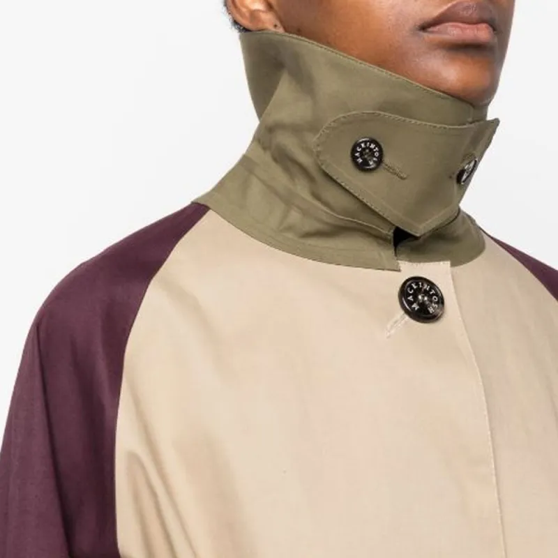 Mackintosh Knightwoods Colour block Trench Coat-4