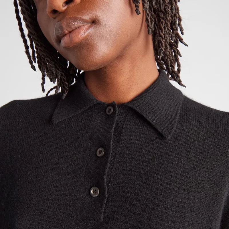 PRADA Polo Shirts Women's Black-3