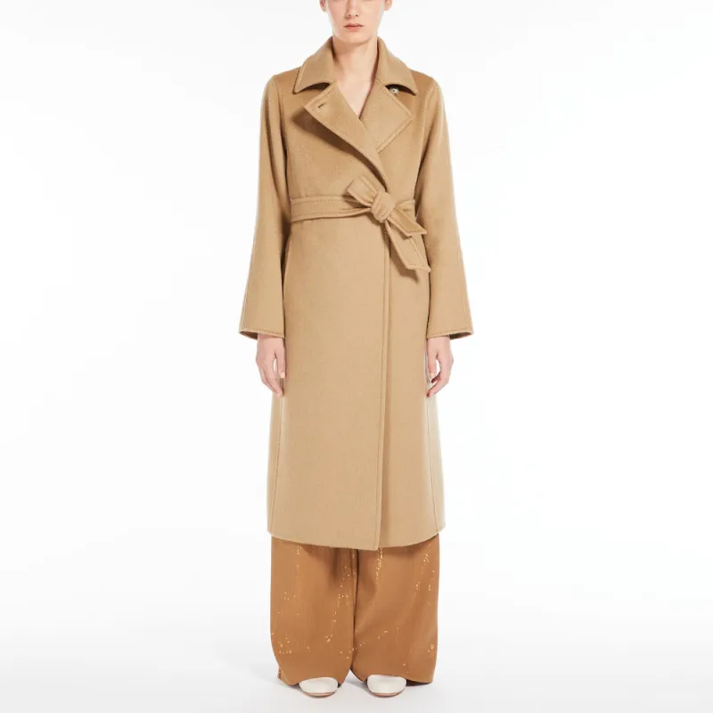 MaxMara Tie waist Virgin Wool Coat-1