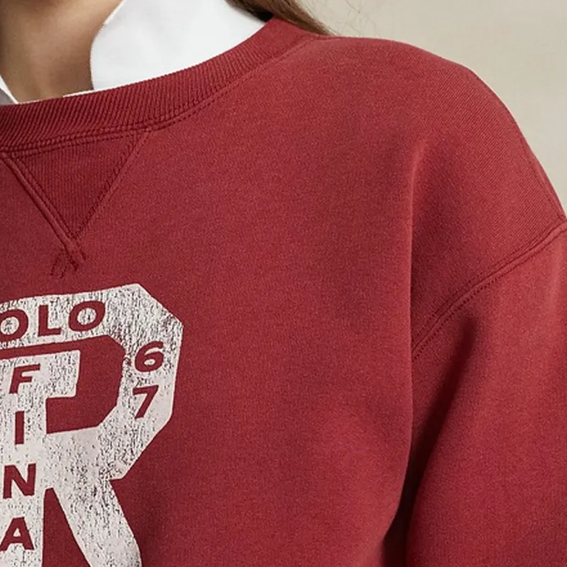 Polo Ralph Lauren FW23 Sweatshirt Women's Red-5