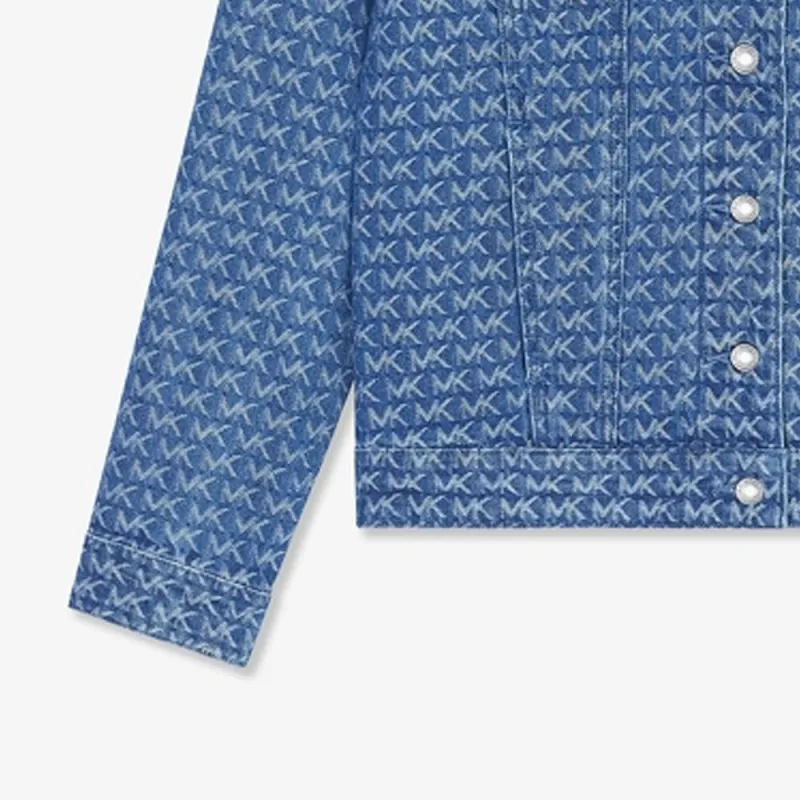 MICHAEL KORS Denim Jacket Women's Blue-3