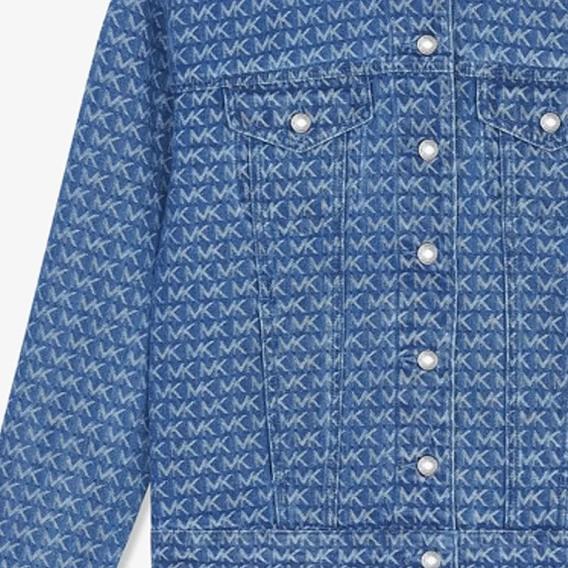 MICHAEL KORS Denim Jacket Women's Blue-2
