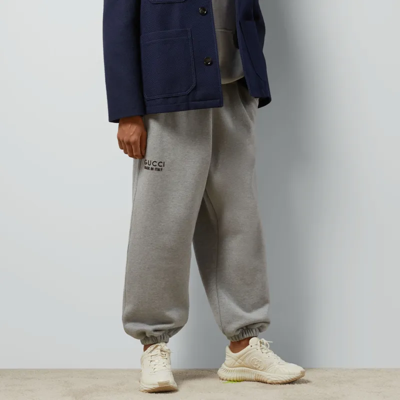 GUCCI Cotton Sweatpant With Print-2
