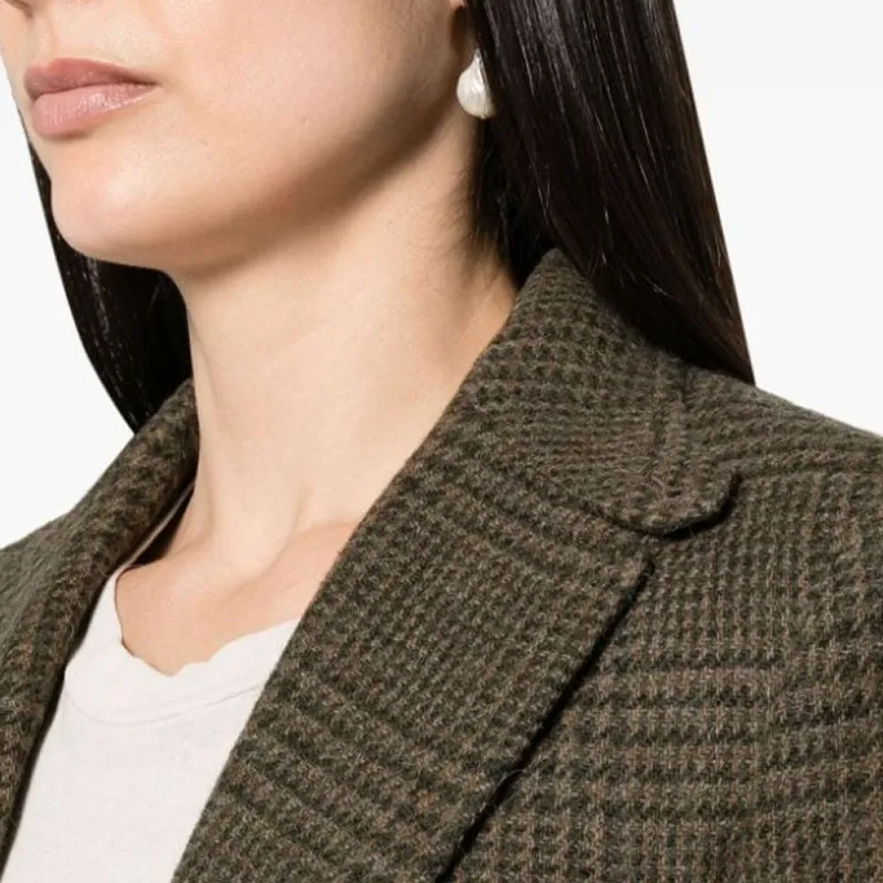 Polo Ralph Lauren Business Suits Coats Women's Olive Green-4