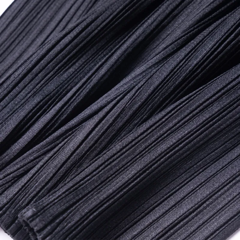 PLEATS PLEASE ISSEY MIYAKE Casual Pants Unisex Black-8