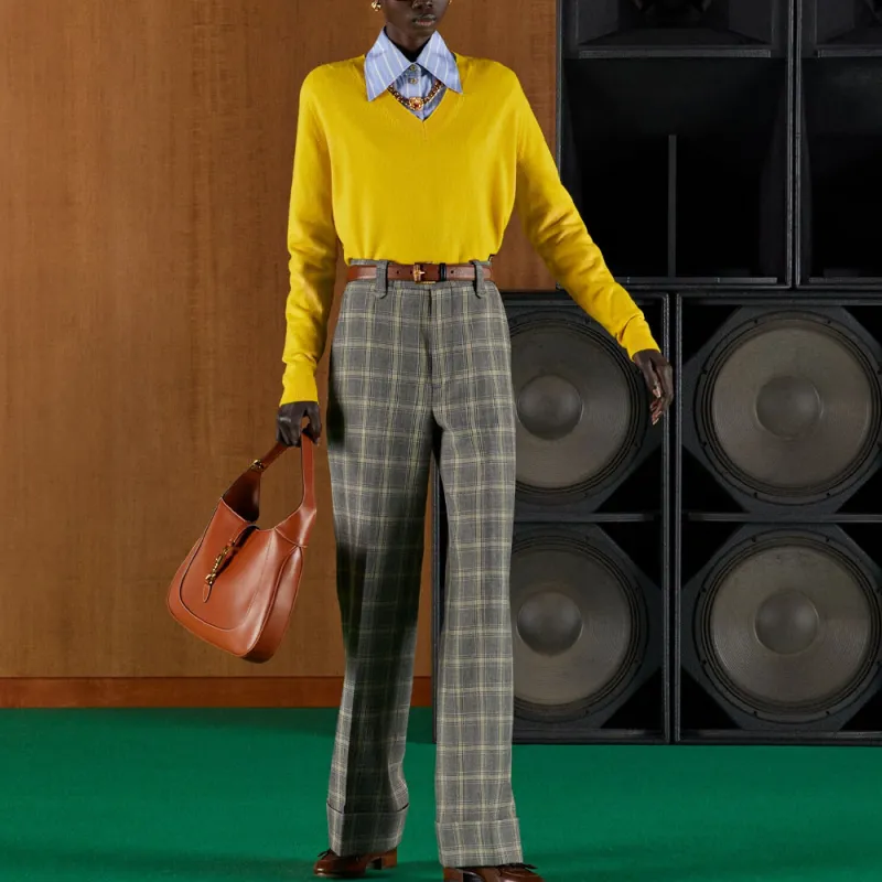 GUCCI 1921 Sweater Women's Yellow-2