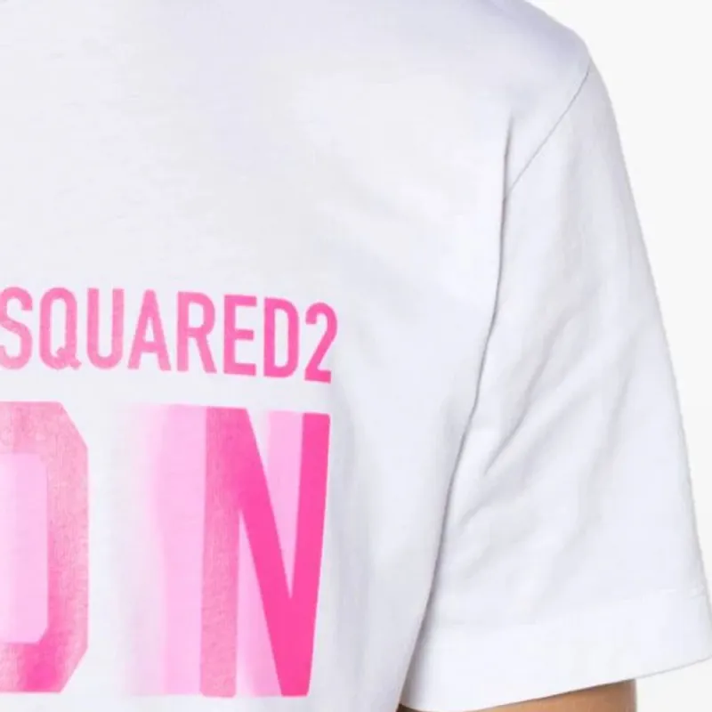 Dsquared2 Logo Printed Crewneck T Shirt-5