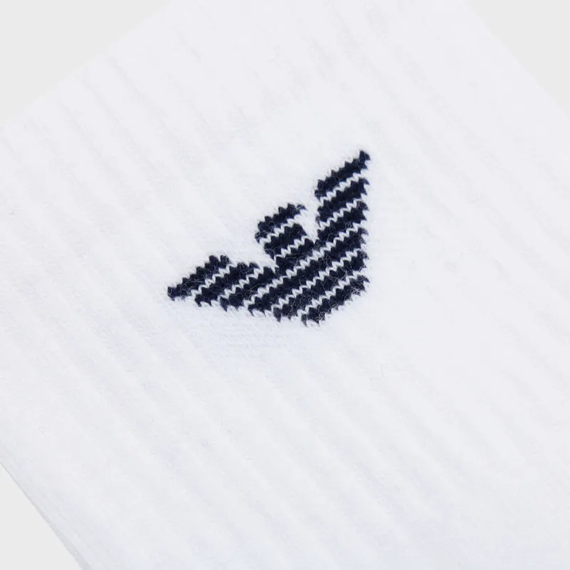 EMPORIO ARMANI FW23 Mid Calf Socks Men's 3 Pack-4