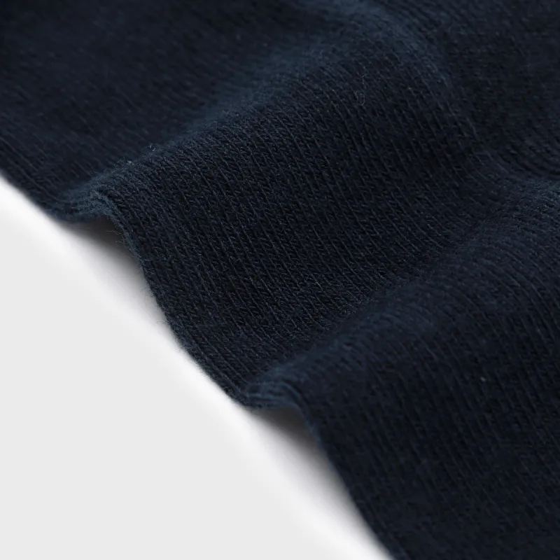 EMPORIO ARMANI Mid Calf Socks Men's 3 Pack Navy Blue-6