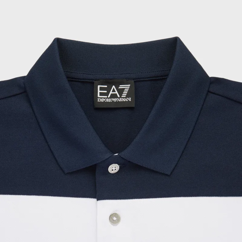 EMPORIO ARMANI EA7 Polo Shirt Men's White-3
