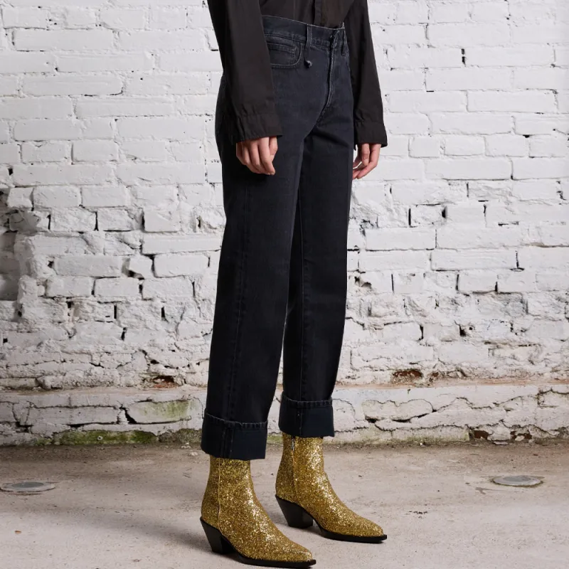R13 Jeans Women's Black-3