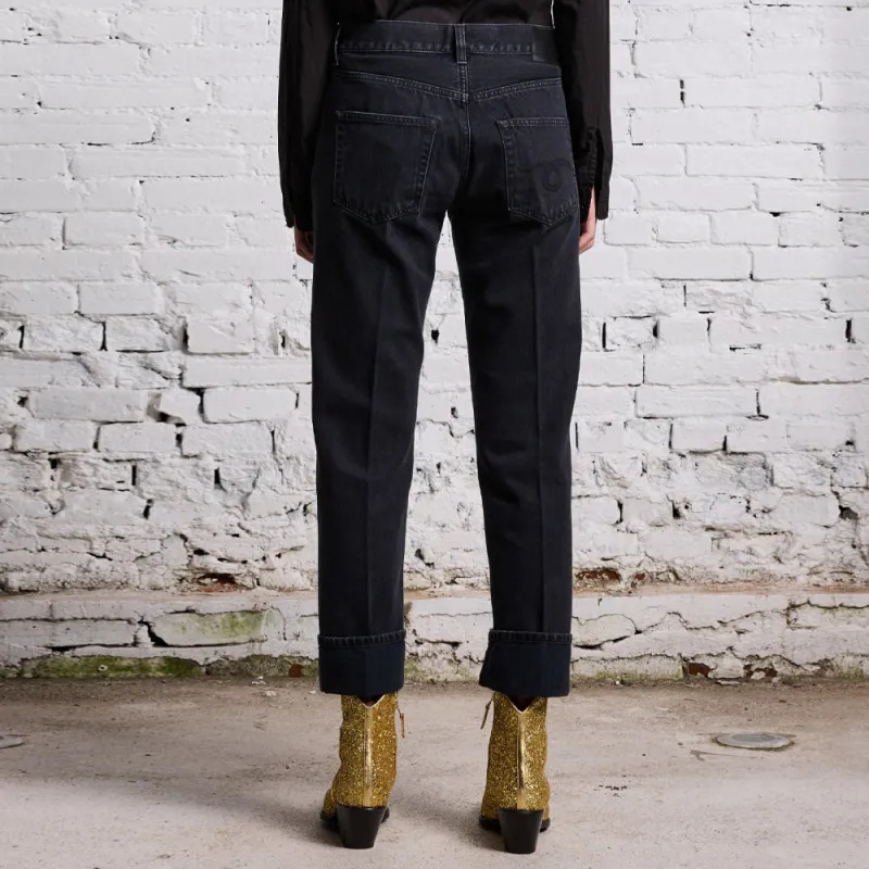 R13 Jeans Women's Black-2