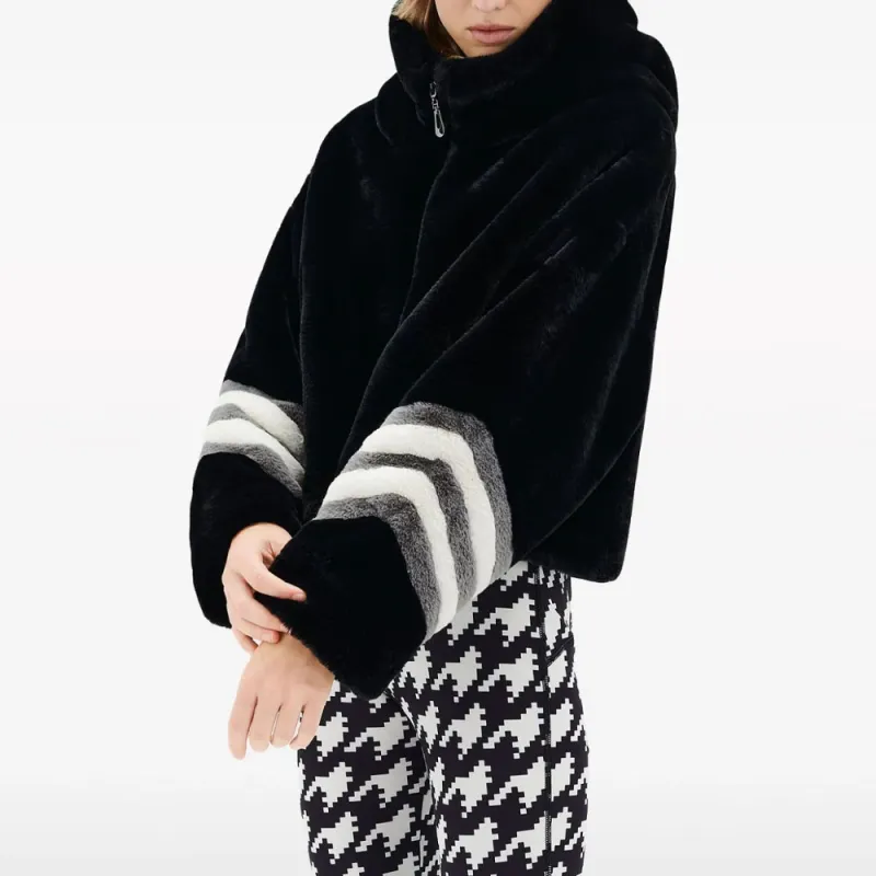 Perfect Moment Noelle Faux-fur Bomber Jacket-3