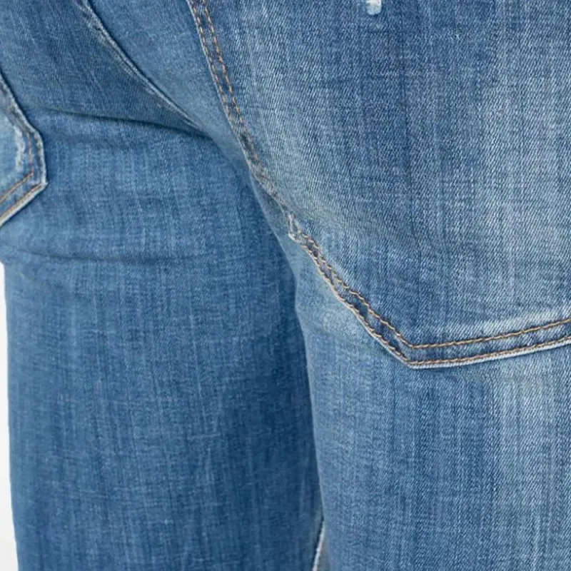 DSQUARED 2 Cool Guy Distressed Mid Rise Jeans-4