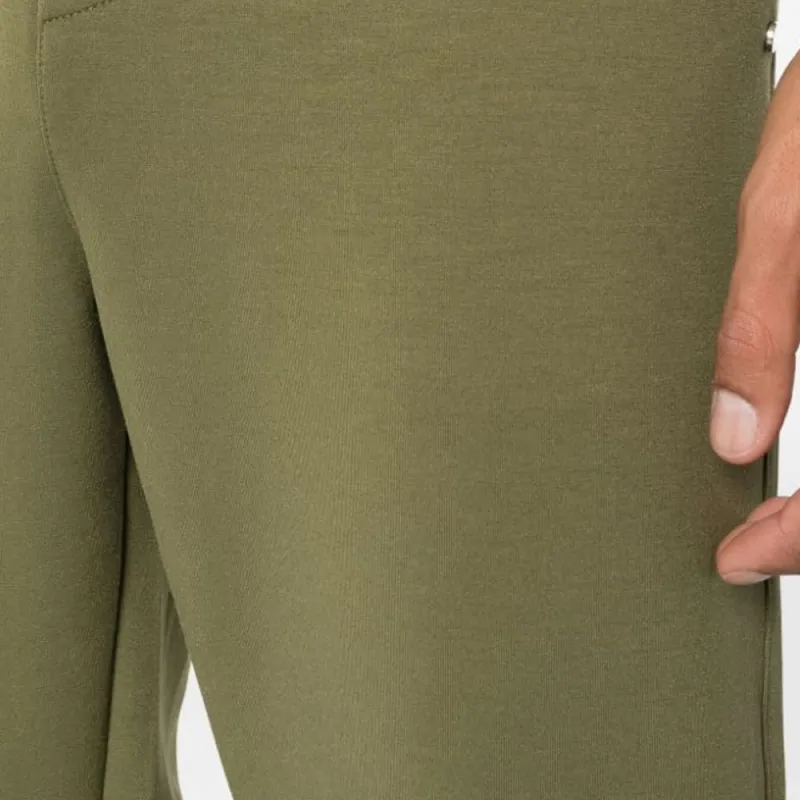 KARL LAGERFELD Casual Pants Men's Olive Green-5