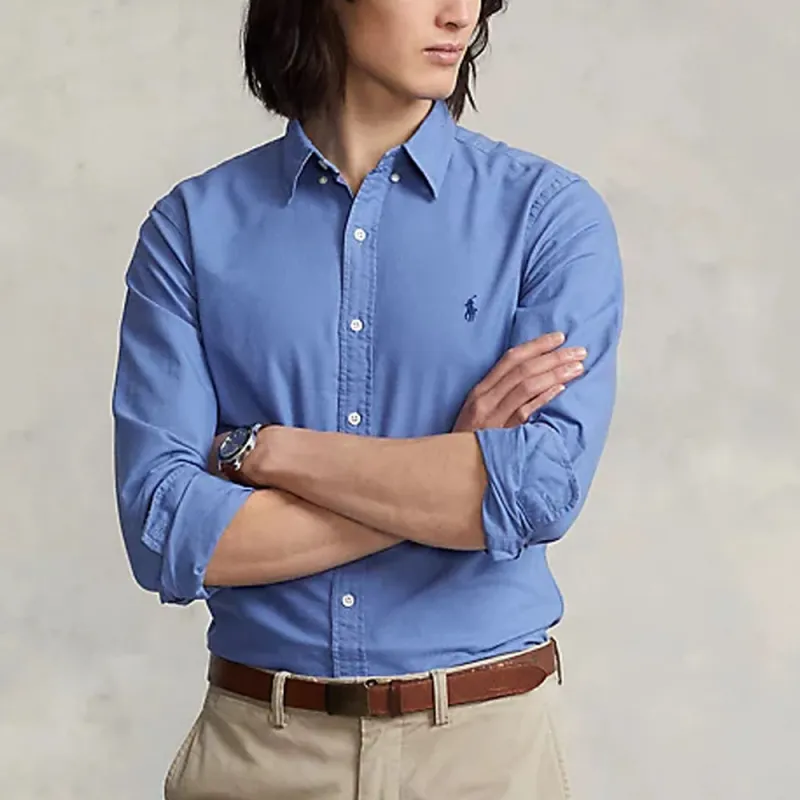 Polo Ralph Lauren FW23 Shirt Men's Blue-2