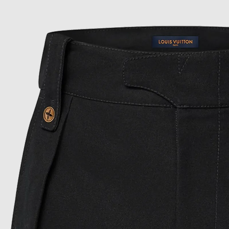 LOUIS VUITTON Cotton Utility Cargo Shorts-4