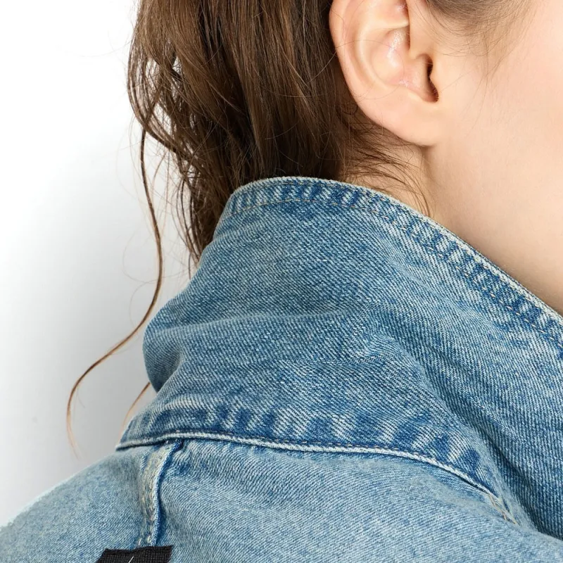 ARMANI EXCHANGE Faded Denim Jacket-4