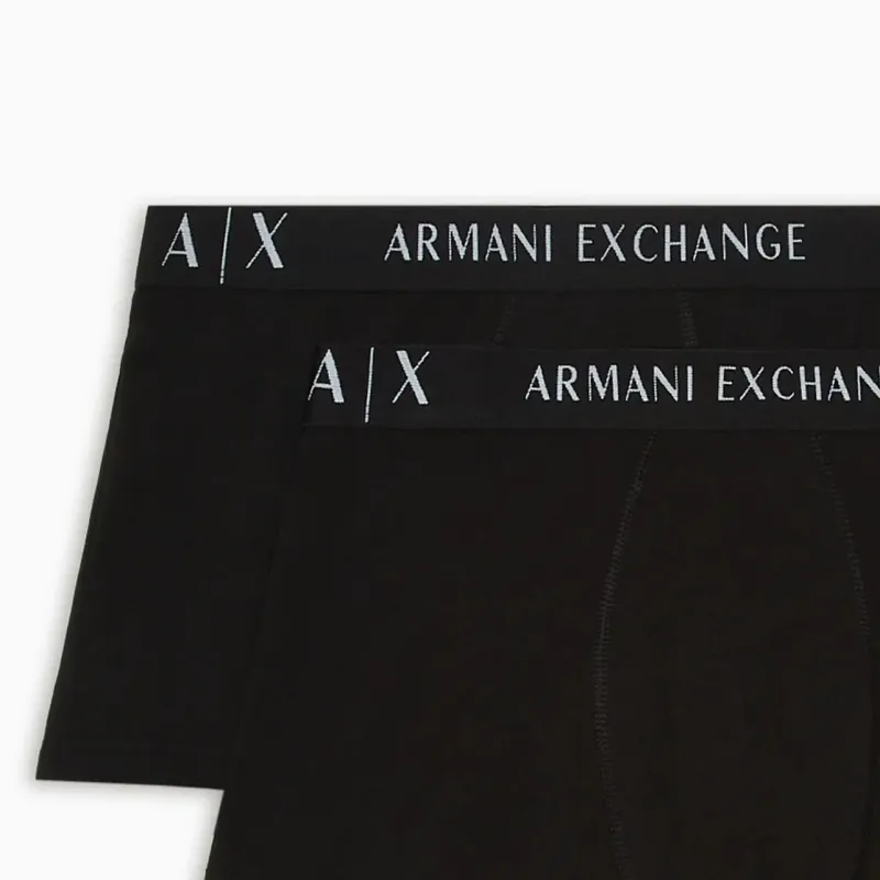 ARMANI EXCHANGE SS24 Underpants Men's 2 Pack Black-4