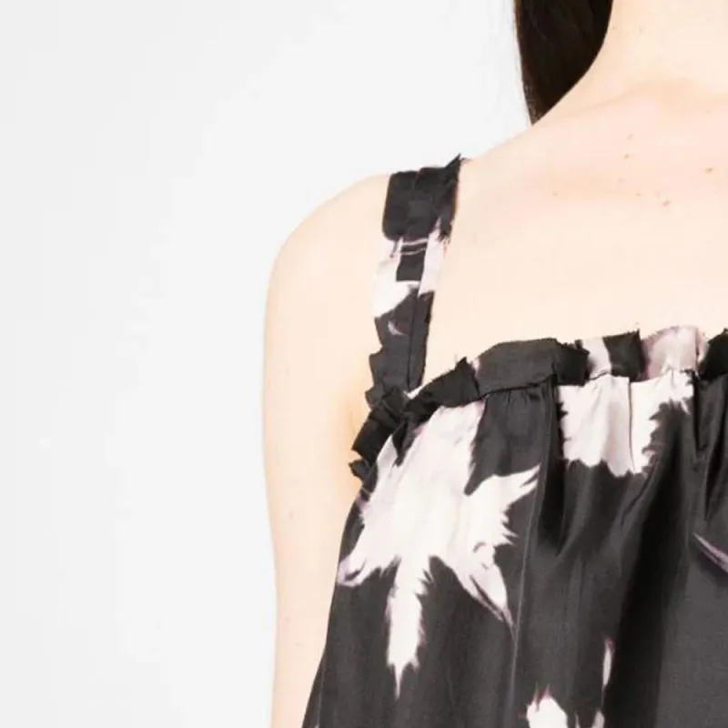 Ulla Johnson Sera Prismatic Shape print Silk Top-4