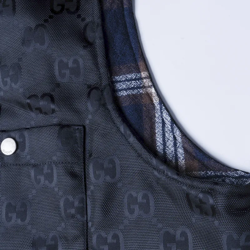 GUCCI Off The Grid Vest Men's Black-3