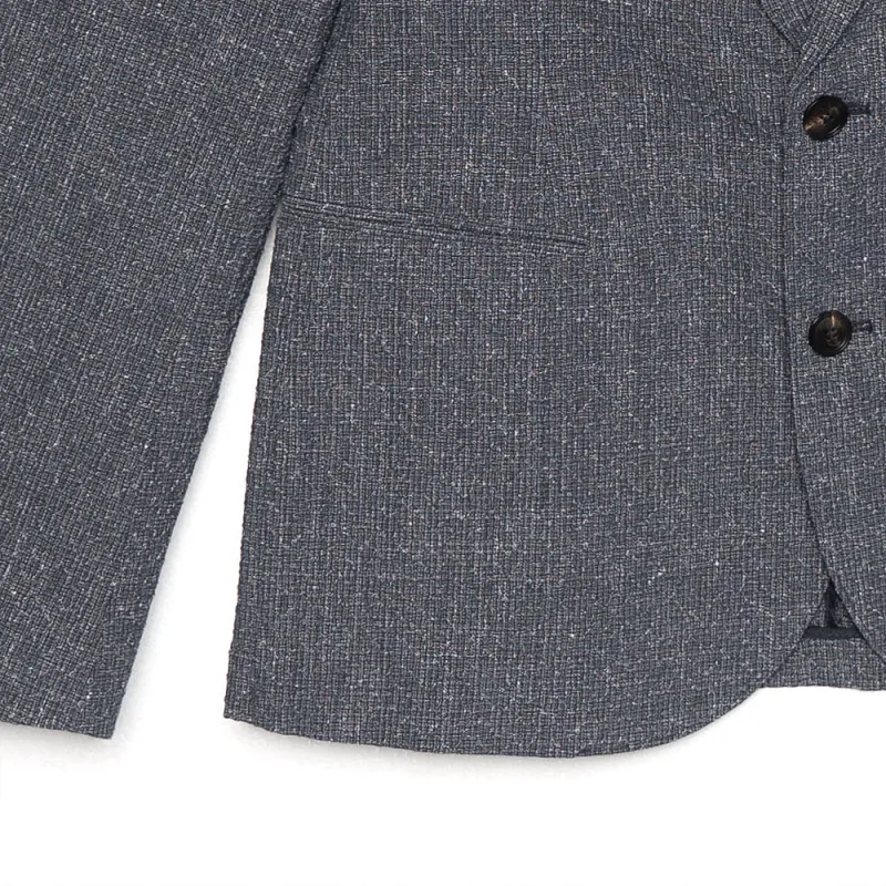 EMPORIO ARMANI Business Suit Coat Men's Gray-4