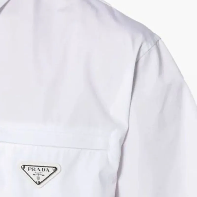 PRADA Shirts Men White-5